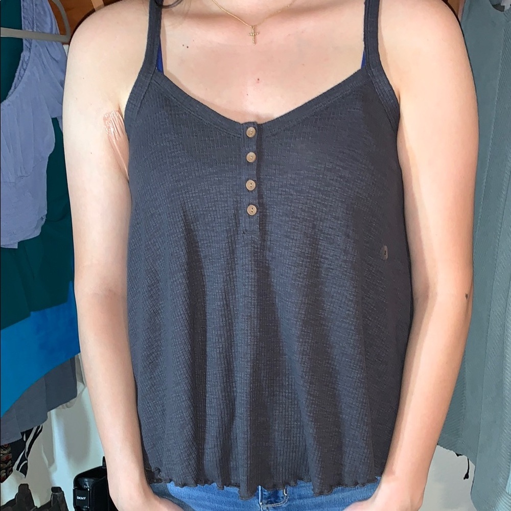 American Eagle Small Women's Black Tank Top Fits Large